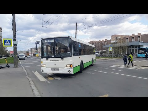 Видео: Автобус, маршрут №116 ЛиАЗ-5293.60 б.3676 (06.05.2022) Санкт-Петербург