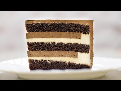 Видео: ШОКОЛАДНО-КОФЕЙНЫЙ БИСКВИТНЫЙ ТОРТ
