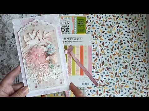 Видео: 2/2025 #scrapbooking #покупка бумаги от BoBunny в маг Скрапмания. Немного моих работ
