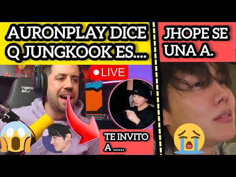 Видео: СКАНДАЛ🔴Чонгук заставил AURONPLAY сказать это😨Джей-Хоуп присоединяется🥹btsnews