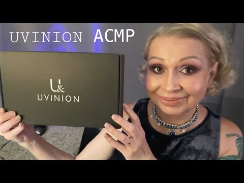 Видео: АСМР "РАСПАКОВКА И ОБЗОР UVINION - УХОД ЗА КОЖЕЙ ", БЛИЗКИЙ ШЁПОТ, ТРИГГЕРЫ
