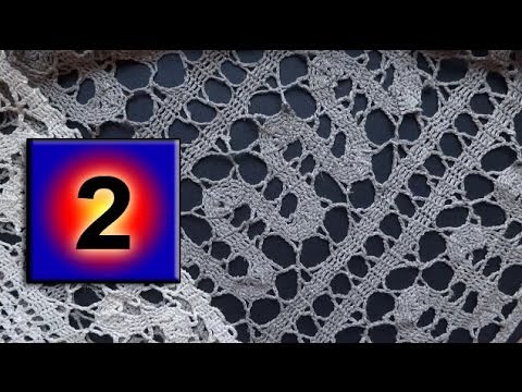 Видео: 2- Bruges lace crochet Мастер класс Брюггское кружево вязание крючком урок