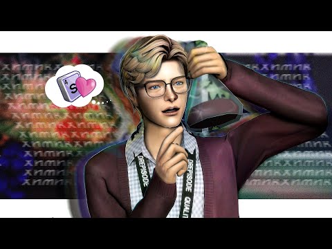 Видео: ˗`ˏ Влюблённый химик 🧪│Sims 4 CAS │ˎˊ˗