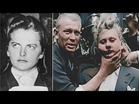 Видео: Казнь Ирмы Грезе — Прекрасного Зверя Освенцима