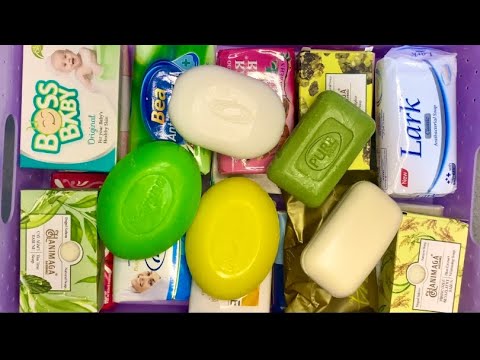 Видео: ASMR🧼Cutting dry soap 🔪🔥Распаковка и резка сухого мыла🤍🩵💚💜🩷🤎🩶💙