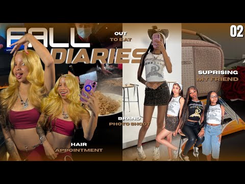 Видео: ОСЕННИЕ ДНЕВНИКИ 02🍂🫧| Примеры осенних причесок, брендовая фотосессия, поход в ресторан, шопинг, ...
