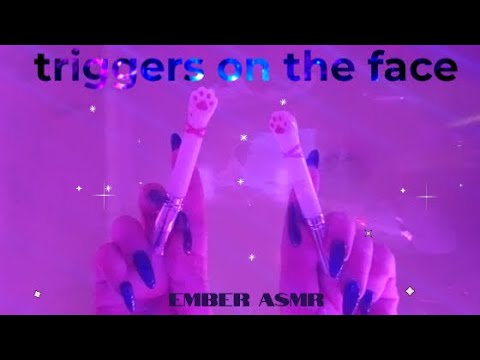 Видео: ASMR triggers on the face | ASMR триггеры на твоём лице 🤤