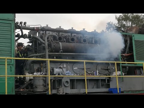 Видео: ПОЛНАЯ ЖЕСТЬ!!! ЗАПУСТИЛИ ТЕПЛОВОЗНЫЙ ДИЗЕЛЬ БЕЗ ВЫПУСКНОГО КОЛЛЕКТОРА!!!