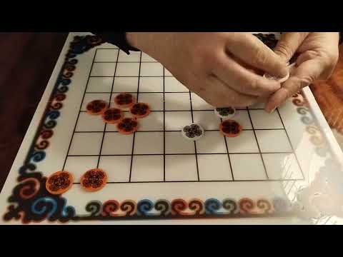 Видео: Урок 225. Шашки Апокачи (национальная игра нанайцев - Бури)