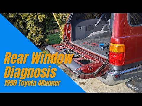 Видео: Окно багажника 4Runner 2-го поколения