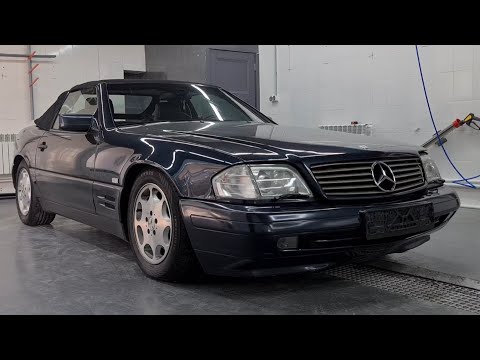 Видео: Mercedes SL: старая школа,которая дарит удовольствие!