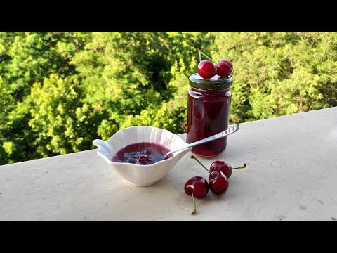 Видео: Домашно сладко от череши с цели плодове и красив цвят