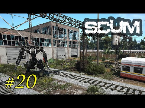 Видео: SCUM 1.0 - ЖД СТАНЦИЯ - МЕСТО ДЛЯ ЭКШЕНА | PVE HARDCORE