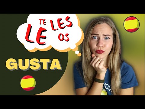 Видео: Глагол gustar (нравиться) на испанском: le, les, os. Спряжение, упражнения. Испанский язык с нуля