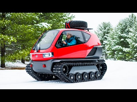 Видео: 10 самых маленьких грузовиков для арктических экспедиций, о существовании которых вы даже не подо...
