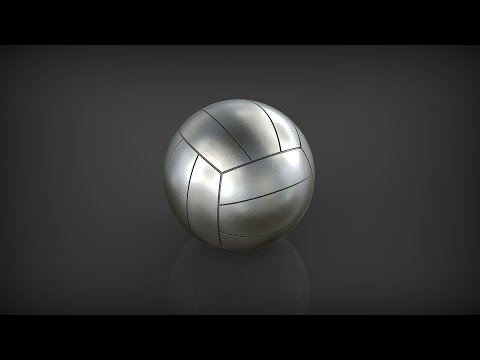 Видео: Волейбольный мяч в программе Rhinoceros. VolleyBall in Rhinoceros. #SantaYork