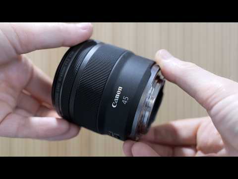 Видео: ОБЗОР Canon RF 45mm f1.2 STM: первые взгляды