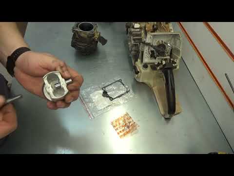 Видео: Stihl 661-cm. Глохнет после прогрева