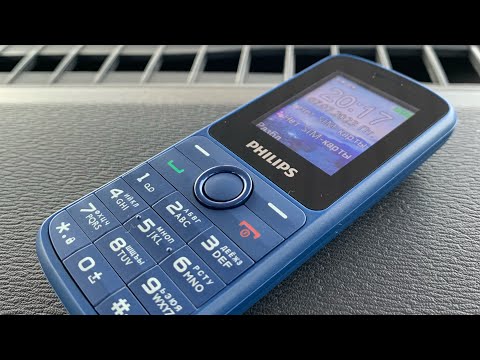 Видео: Распаковка и обзор кнопочного телефона Philips Xenium E2101! 📱