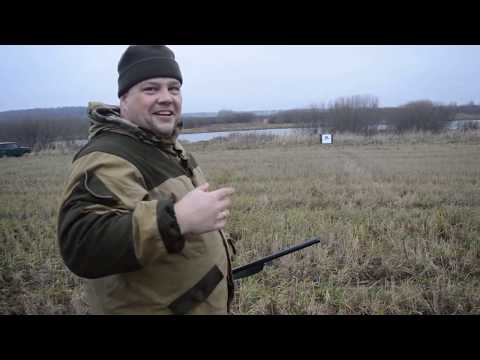 Видео: Отстрел по мишени Huglu Renova + Иж-27/ Shooting Huglu Renova + IZH-27