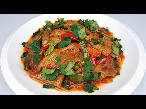 Видео: ТРЕБУХА ВКУСНЕЕ МЯСА ❗ Жареная Говяжья Требуха С Овощами - отличная идея для обеда или ужина!