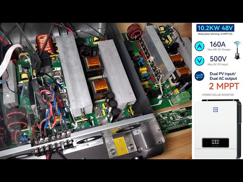 Видео: Гібридний інвертор NEXT MAX 10.2kW. Внутрішнє виконання. Частина 1