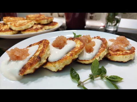 Видео: Сирники з родзинками та курагою без борошна! / Syrniki with raisins and dried apricots without flour