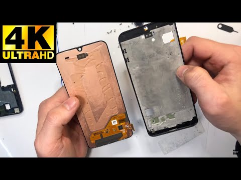 Видео: Samsung Galaxy A40 SM-A405 - Замена Дисплея / Display Replacement