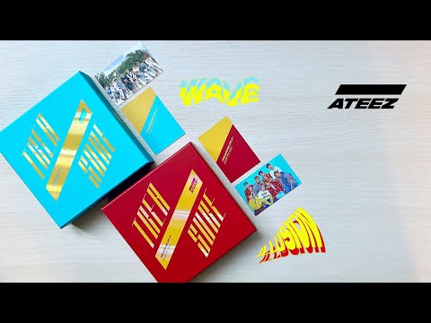 Видео: Летний альбом от ATEEZ - Treasure Ep.3 : One To All (Wave+Illusion ver.) [unboxing]