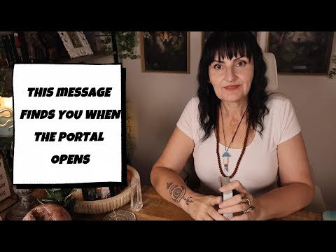 Видео: Это сообщение найдет вас, когда портал откроется — коллективное гадание на картах Таро