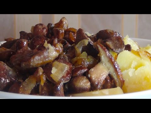Видео: Обалденно вкусные маслята жареные в сметане