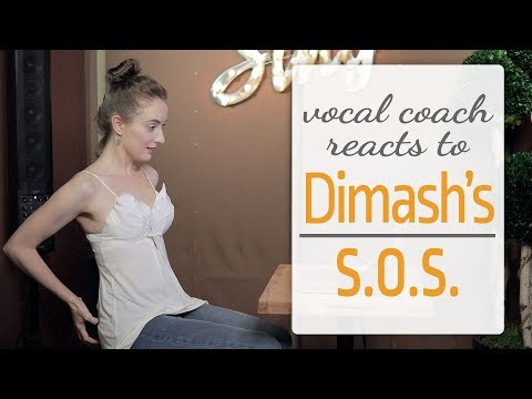 Видео: Димаш Кудайберген SOS — реакция преподавателя по вокалу
