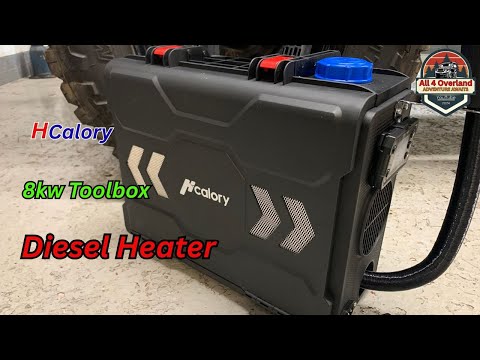 Видео: Портативный дизельный обогреватель HCalory 8 кВт