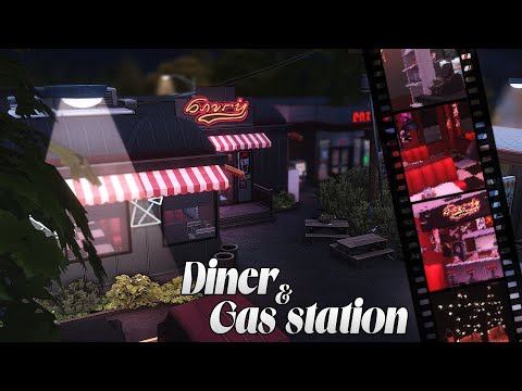 Видео: Закусочная🍔 Заправка⛽️ | Строительство TS4 | NoCC