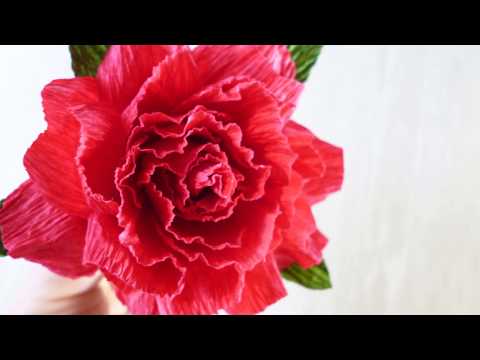 Видео: Розы из бумаги | Очень простой способ, смотрятся как настоящие! Мастер класс