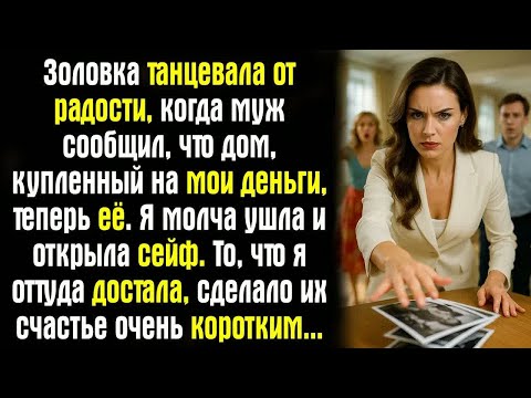 Видео: Золовка танцевала от радости, когда муж сообщил, что дом, купленный на мои деньги, теперь её.