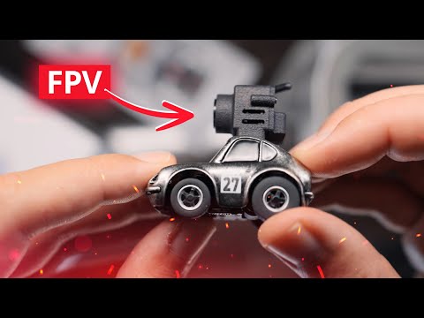 Видео: Микро FPV машинка с камерой