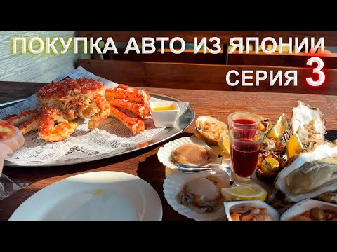Видео: Покупка авто из Японии 3 серия - Владивосток, Токаревский маяк, пробуем дальневосточного краба