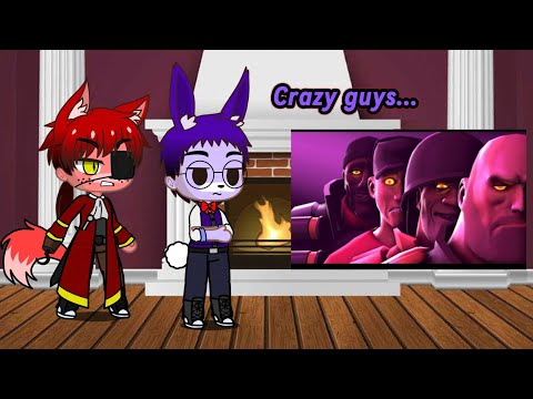 Видео: 🇺🇸🇷🇺 FNAF 1 react to FNAF vs TF2, ФНАФ реагирует на ФНАФ против TF2