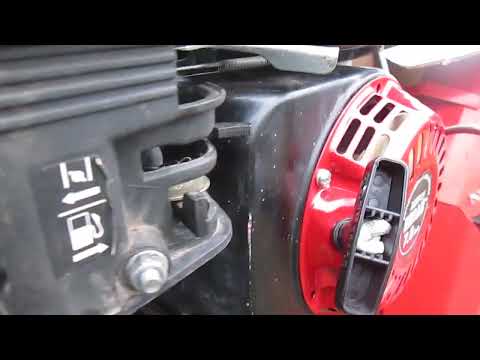 Видео: Литые колёса для мотоблока , холостые обороты плавают .