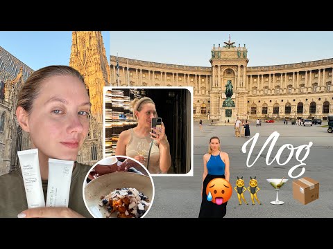 Видео: Vlog: Вена, жара 🥵, распаковки корейской косметики.