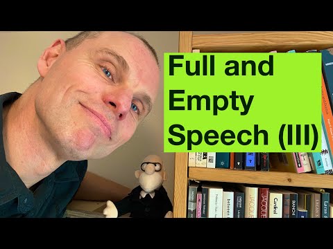 Видео: Полная и пустая речь (3 из 5): бессознательное в речи