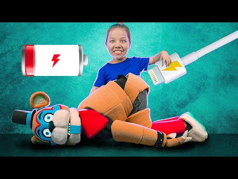 Видео: АНИМАТРОНИК ФНАФ Стал НАШЕЙ НЯНЕЙ на 24 ЧАСА! ФНАФ Фредди няня!