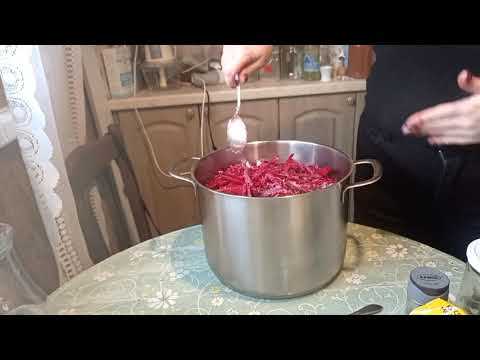 Видео: Маринованая свёкла #безуксуса #безстерилизации #назиму #заготовки #закуска #маринад #рецепты #рек