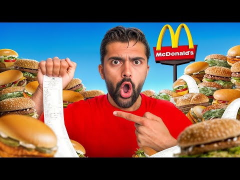 Видео: КУПИХ ВСИЧКИ БУРГЕРИ ОТ МАКДОНАЛДС!