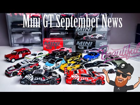Видео: Кузнечик в Big Mini GT: новости сентября — JD Show 42 — Mini GT и Kaido House: распаковка #minigt