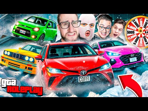 Видео: ТОЛЬКО РАНДОМНЫЙ БЮДЖЕТ НА ПОКУПКУ АВТО! ЭТИ ВЕДРА НЕ ДОЕДУТ ДО ФИНИША! (GTA 5 RP)