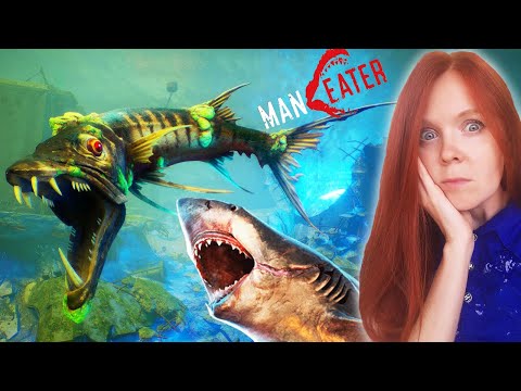 Видео: АКУЛЬЯ МЯСОРУБКА / MANEATER первый взгляд / Maneater прохождение / Maneater gameplay