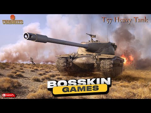 Видео: 🔰T57 Heavy Tank - Дал, дал ушел) #wot#Bosskin_Games#wotua#woteu#🔰