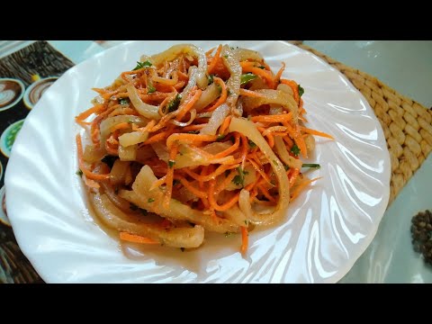 Видео: ПРИГОТОВЬТЕ ВКУСНЯТИНУ! ЗАКУСКА ИЗ СВИНОЙ ШКУРКИ ПО КОРЕЙСКИ🥕🔥 КОРЕЙСКИЙ САЛАТ ХЕ ИЗ СВИНЫХ ШКУРОК!👍